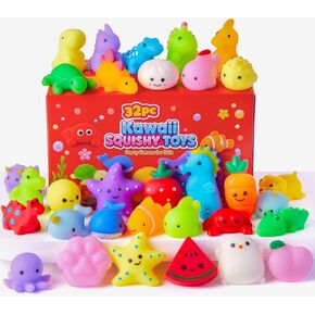 32 Pack Mini Squishy Toys,Party Favors for Kids 4-8 8-12,Mochi Sensory Toys in Saudi Arabia