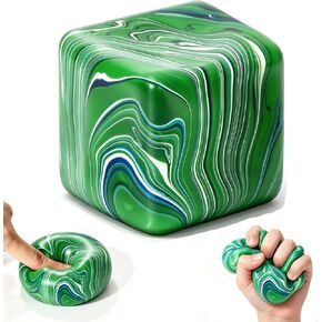 1 Pack Swirl Stress Cube Sugar Filled Squishy Fidget Toys in Kuwait