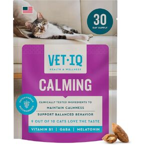 VetIQ Cat Calming Treats, Melatonin & Ashwagandha, 3.7oz in Saudi Arabia