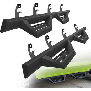 ONINE Drop Steps Custom Fit 2019-2024 Chevy Silverado/Gmc Sierra 1500 & 2020-2024 Chevy Silverado/Gmc Sierra 2500HD 3500HD Crew Cab Running Board Side Step Nerf Bar Rock Slider, Textured Black in Saudi Arabia
