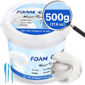 17.6OZ Air Dry Foam Clay Safe Modeling Clay for Cosplay DIY Crafts in Kuwait
