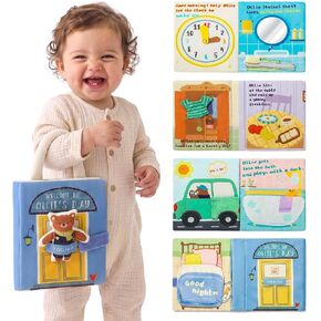 let's make Busy Book for Babies 6-12 Months, Soft, Quiet Baby Activity Book in Saudi Arabia