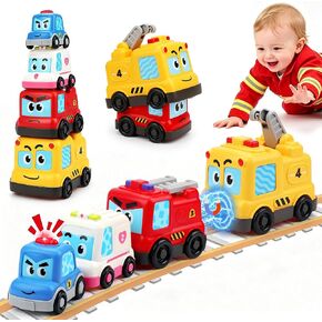 Montessori Magnetic Stacking Nesting Car Crawling Toys for Toddlers 1-3 in Kuwait