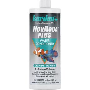 Kordon #33156 Novaqua Plus- Water Conditioner for Aquarium, 16-Ounce, Black in Kuwait