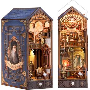 Tonecheer DIY Book Nook Kit 3D Wooden Puzzle Fairy Tale Miniature House in Kuwait