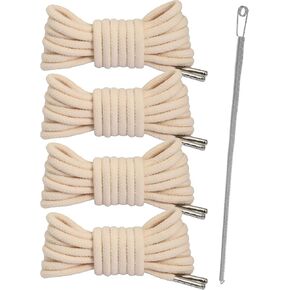 Anjpuy Black Round Cotton Replacement Drawstrings with Easy Threader for Sweatpants Shorts Pants Jackets Coats Drawstring Cord in Saudi Arabia