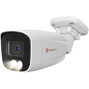 كاميرا Anpviz 4MP PoE IP Bullet مع ميكروفون/صوت، كاميرا أمان IP خارجية داخلية، رؤية ليلية 65 قدمًا، مقاومة للماء IP66، زاوية واسعة 108 درجة عدسة 2.8 مم، تسجيل 24/7 in Kuwait