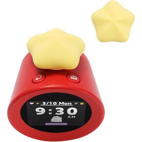 Soft Silicone Protective Cap for Nintendo Alarmo Clock, 3D Star Design Alarmo Top Button Cover, Soft-Touch Dust-Proof & Scratch-Proof Silicone Protector, Perfect Accessory for Alarmo(Pink) in Kuwait