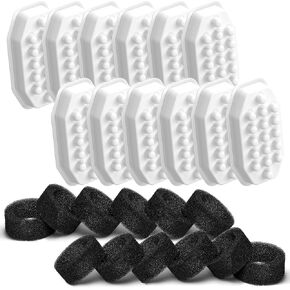 Rellaty Official Cat Water Fountain Filters Replacement & Pre-Filter Sponge in Kuwait