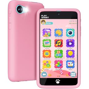 MOMILLA Kids Toys 5.0" Kids Phone,500+ Learning Games, Birthday Gifts Girls in Kuwait
