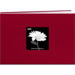 Pioneer MB-811CBF 8 1/2 Inch by 11 Inch Postbound Frame Cover Memory Book, Apple Red in Saudi Arabia