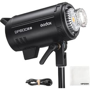 Godox DP600IIIV Studio Flash 600Ws,GN106 5600±200K Strobe Flash Monolight | 2.4G X System 1/2000-1/800s Bowens Mount, for Portrait, Fashion, Wedding, Product Photography in Saudi Arabia