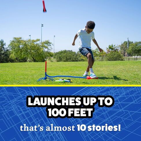 Stomp Rocket Stomp Hopper & STEM Toy Rocket Launcher for Kids - Outdoor Toy Bundle in Kuwait