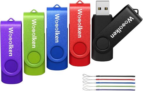 8GB Flash Drive Wooolken USB Flash Drive Thumb Drive Zip Drive USB 2.0 Memory Stick Jump Pen Drive for Portable Data Storage in Saudi Arabia