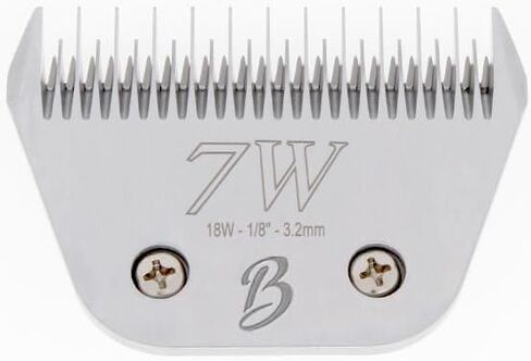 Bucchelli Detachable A Series #4FW Clipper Blade - Grooming Wide Blade 9.6mm Japanese high carbon steel | Extra Durable & High Speed Compatible with A5 Series Clippers for horses, Cat & Dog in Kuwait