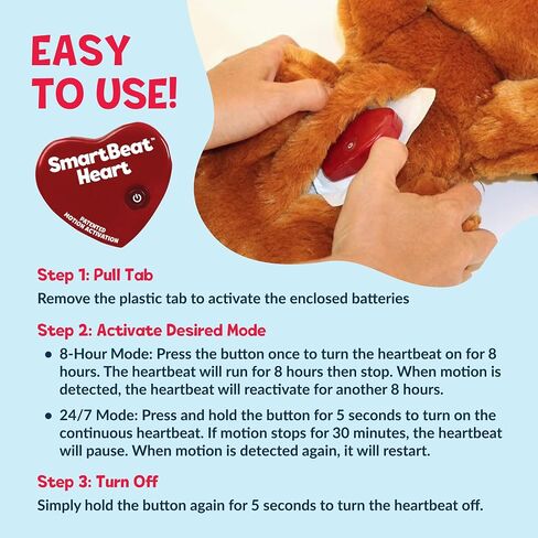 Snuggle Puppy Original Junior Dog Toys - Heartbeat Puppy for Dogs- Behavioral Aid Puppy Toys for Sleep Aid and Dog Anxiety Relief (Biscuit) in Kuwait