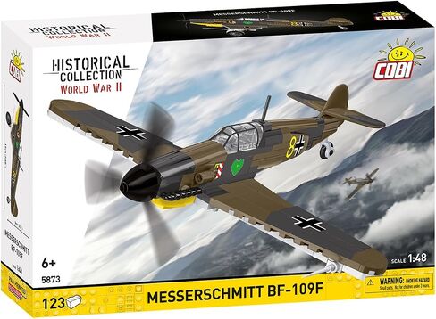 COBI Historical Collection WWII Messerschmitt BF-109F Plane, 123 Pieces in Kuwait