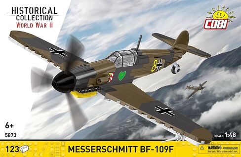 COBI Historical Collection WWII Messerschmitt BF-109F Plane, 123 Pieces in Kuwait