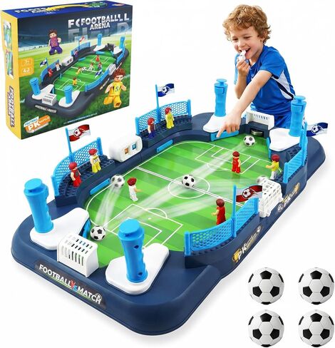 SMILESSKIDDO Soccer Board Games for Kids 4-12, Mini Foosball Table Toys in Kuwait