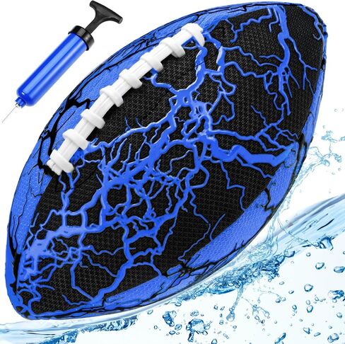 Jasonwell Waterproof Football Pool Toys - Strong Grip Soft Football for All-Weather Play Pool Games Beach Toys Water Footballs Outdoor Sports Toy Christmas Birthday Gifts for Kids Boys Teens Adults in Kuwait