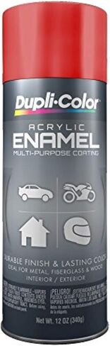Dupli-Color EPAE100 Premium Acrylic Enamel Spray Paint - Gloss Black - 12 oz. Aerosol Can in Kuwait