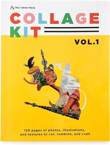 Collage Kit Vol. 2: 1000+ Images for Junk Journaling, Vision Boarding & DIY Crafts | 230-Page Creative Magazine with Perforated Pages, Prompts & Art Inspiration for Beginners & Pros (Volume 2) in Saudi Arabia