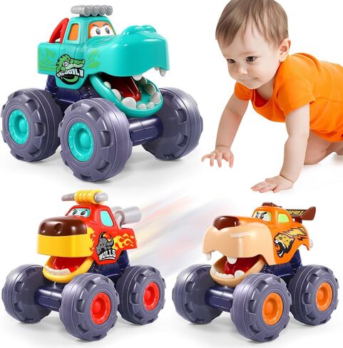 OCATO Cars Toys for 1 Year Old Boy Gifts First Birthday Gifts for Boys in Kuwait