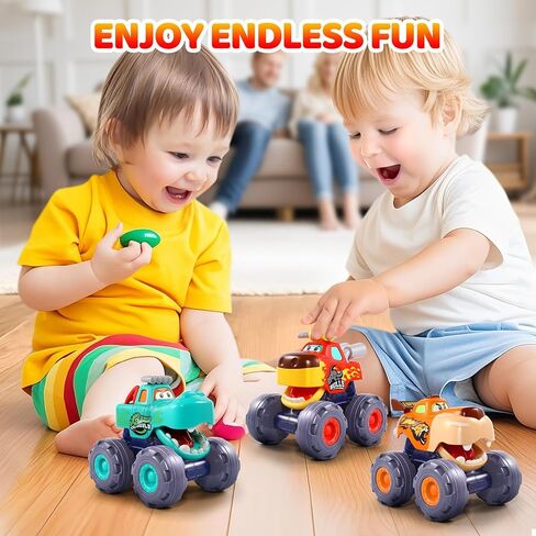 OCATO Cars Toys for 1 Year Old Boy Gifts First Birthday Gifts for Boys in Kuwait