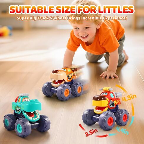OCATO Cars Toys for 1 Year Old Boy Gifts First Birthday Gifts for Boys in Kuwait