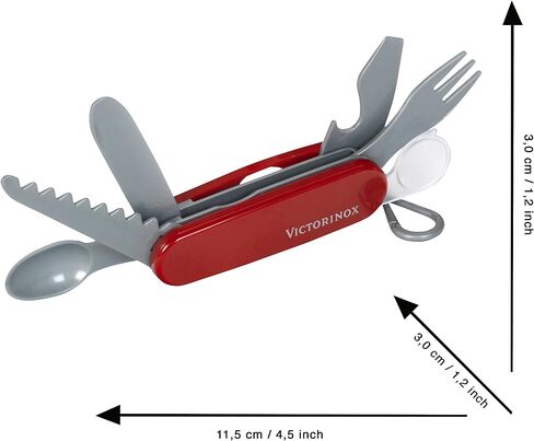 Klein Victorinox 9.6092.1 Pocket Knife Toy, Swiss Style Tool in Red in Kuwait