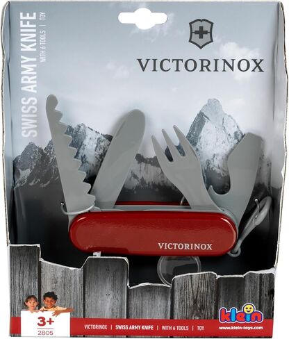 Klein Victorinox 9.6092.1 Pocket Knife Toy, Swiss Style Tool in Red in Kuwait