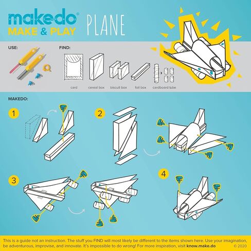 Makedo Fold-Roller | Kids Scoring Tool to Fold and Sculpt Cardboard, Age 5+ in Kuwait