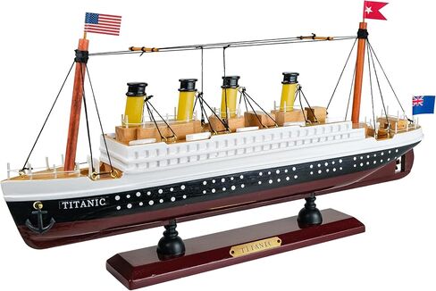 SAILINGSTORY Wooden Titanic Model Cruise Ship Liner 14" in Saudi Arabia
