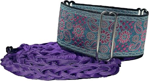 طوق كلب SightHound Gang Martingale للكلاب السلوقية السلوقية والسلالات الأخرى ذات الرقبة المماثلة بعرض 5 سم (XL 17 بوصة - 22 بوصة) in Kuwait