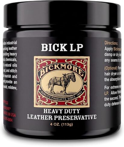 بلسم جلد بيكمور لإصلاح الخدوش Bick LP 8oz - مادة حافظة للجلد شديدة التحمل | بلسم واقي الجلد ومنعم ومرمم للجلد الجاف والمتشقق والمخدوش | صنع فى أمريكا in Kuwait