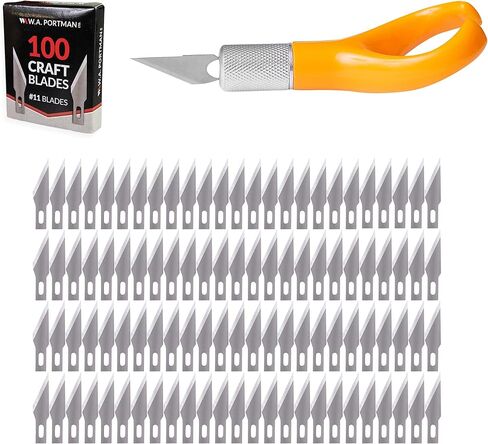 WA Portman Finger Knife Set – Fingertip Craft Knife with 100 Finger Blades in Saudi Arabia