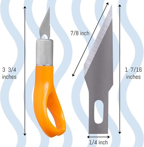 WA Portman Finger Knife Set – Fingertip Craft Knife with 100 Finger Blades in Saudi Arabia
