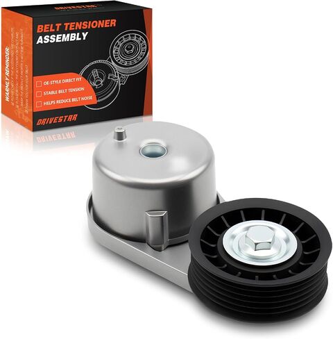 DRIVESTAR 38137 Belt Tensioner Pulley Assembly 2001-2011 for Ford Ranger 2000-2010 Explorer 2000-2010 for Mercury Mountaineer 2001-2010 for Mazda B4000 4.0L in Kuwait