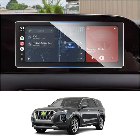لـ 2023 Palisade Screen Protector 2023 Hyundai Palisade 12.3 In GPS Touchscreen Hyundai Palisade 2023 الملحقات 9HD الزجاج المقسى متوافق مع 2023 Hyundai Palisade SE/SEL/XRT/Limited/Calligraphy in Kuwait