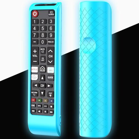 Remote case for Samsung TV Controller, Silicone Remote Cover for BN59-01199F Samsung Remote Control, Smart TV Remote Skin Sleeve Black in Kuwait