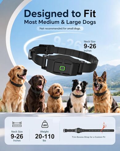 GPS Wireless Dog Fence & Remote Training System, 2 Collars in Kuwait