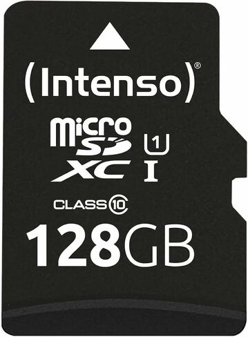 Intenso Microsdhc Memory Card, Class 4, 4 GB, Black in Saudi Arabia