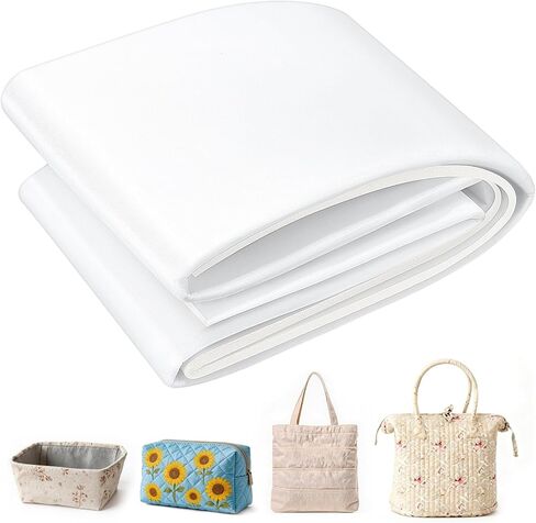 Soft Stable Foam Stabilizer, Falikoco Foam Stabilizer for Sewing, Double Side Fabric Batting, 36x58 Inch Non-Fusible Washable Insert, Lightweight for Bags, Purses, Quilting & Handmade Projects in Saudi Arabia