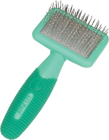 Coastal Pet Li'l Pals Dog Slicker Brush with Coated Tips - Dog Grooming Brush for Small Breeds & Puppies - One Size in Kuwait