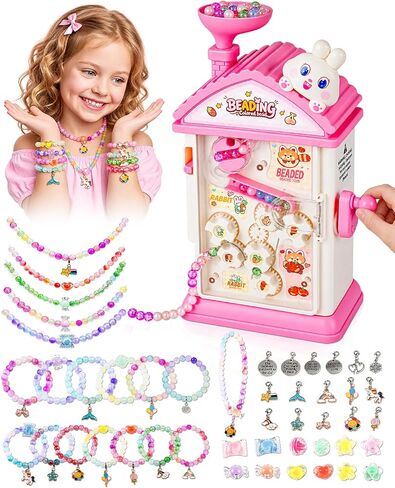 Aywewii Bracelet Making Kit, 800+PCS Beads DIY Jewelry Gift for Girls 6-12 in Saudi Arabia