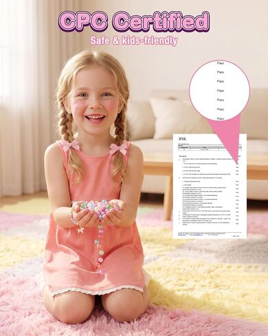 Aywewii Bracelet Making Kit, 800+PCS Beads DIY Jewelry Gift for Girls 6-12 in Saudi Arabia