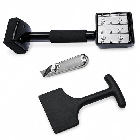 Knee Kicker for Carpet Stretching, Carpet Knife and Carpet Tucker Combo, Carpet Installation Tools Kit (Multi-Pin Plate Kit (ZY495)) in Kuwait