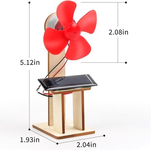 6 Set Solar Fan STEM Kits for Kids Ages 6-12, Science Kits for Classroom in Kuwait
