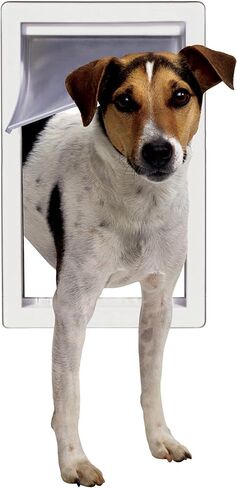 Perfect Pet Pet Door with Telescoping Frame, Super Large, 15" x 20" Flap Size in Saudi Arabia