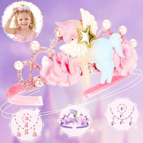 Princess Dress Up Shoes for Girls, Unicorn Toys for Girls Age 4-6 in Kuwait